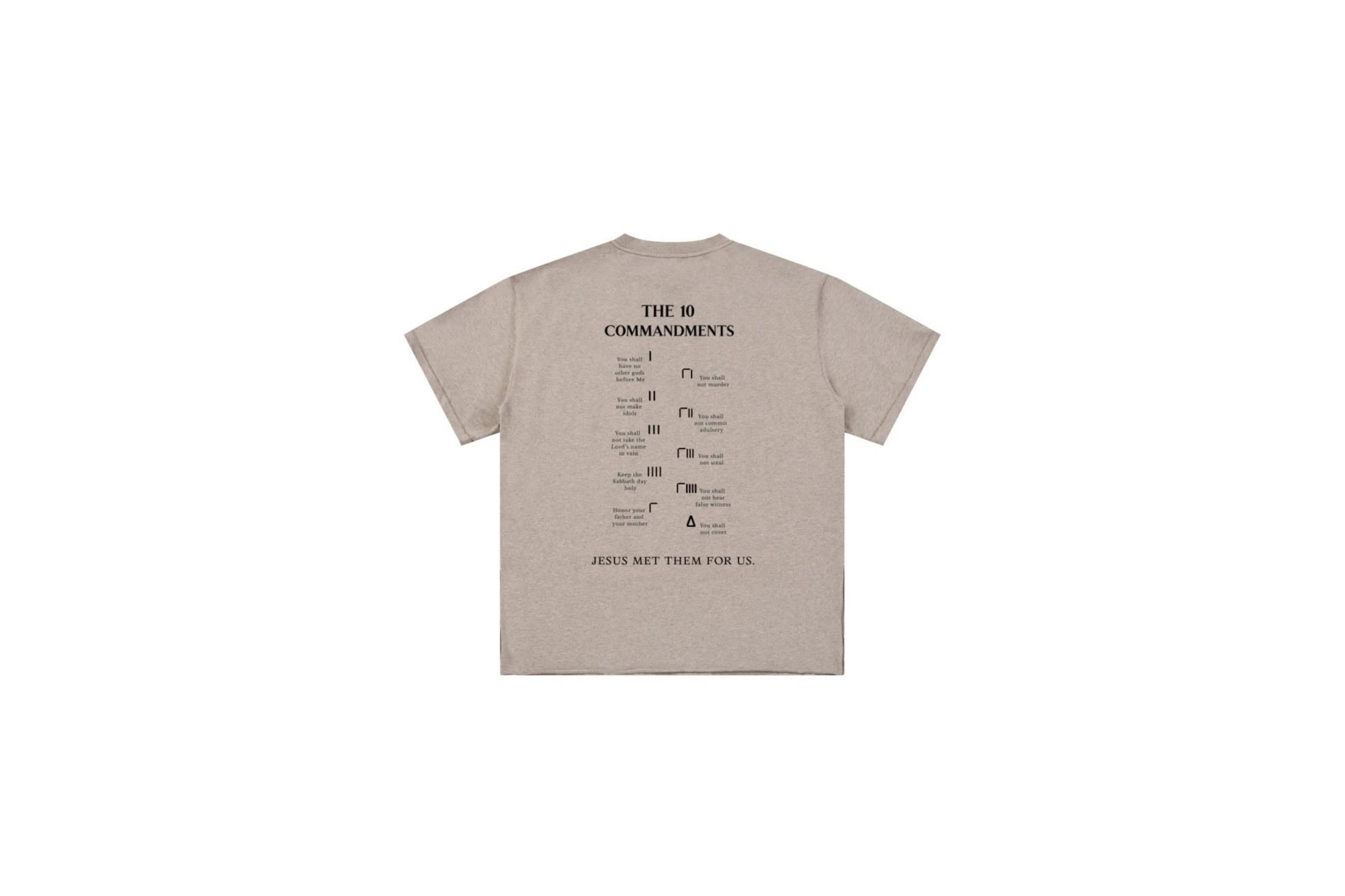 "10 Commandments" T-Shirt