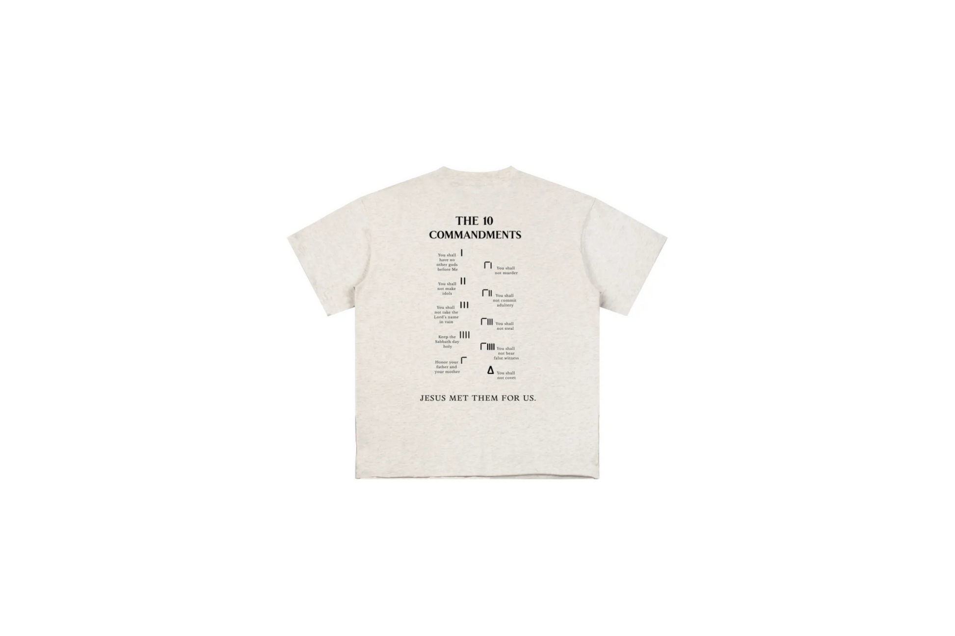 "10 Commandments" T-Shirt