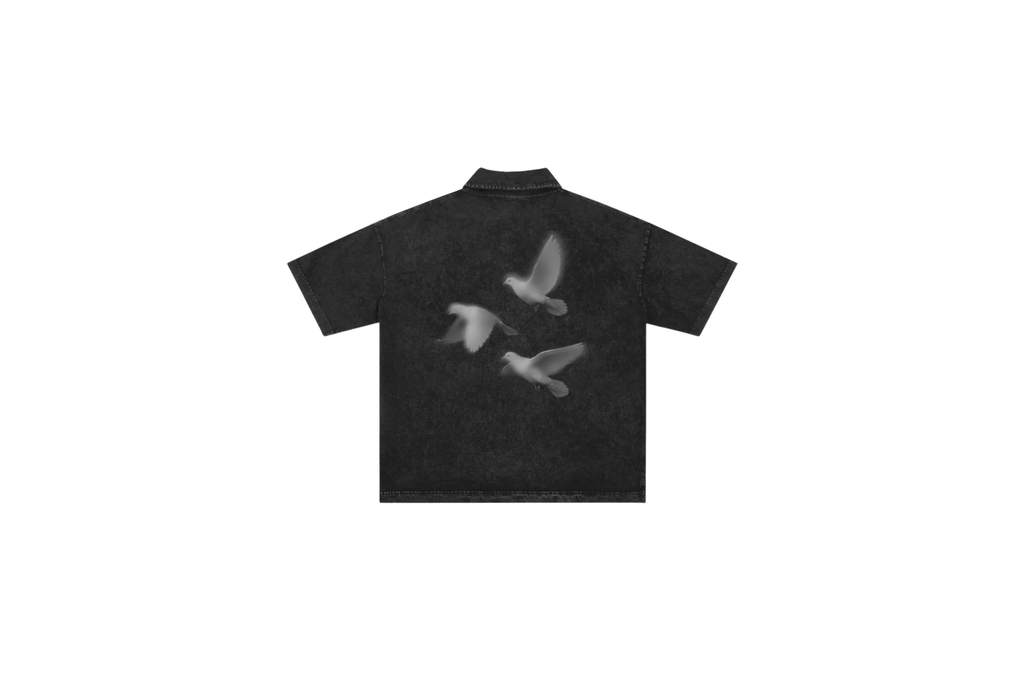 "Trinity" Washed Polo