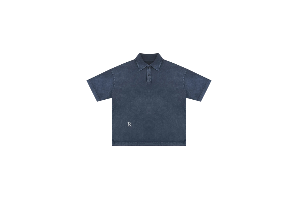 "Trinity" Washed Polo